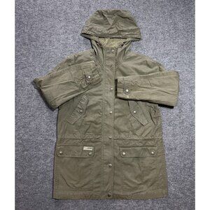 Lauren Ralph Lauren Jacket Womens Green Field Utility Outdoors Pocket Coat -Sz S